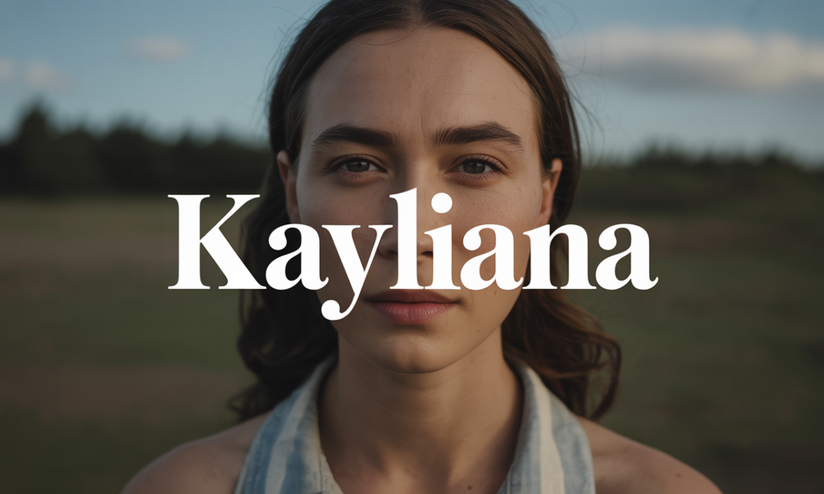 Illustration de Kayliana, Prénoms