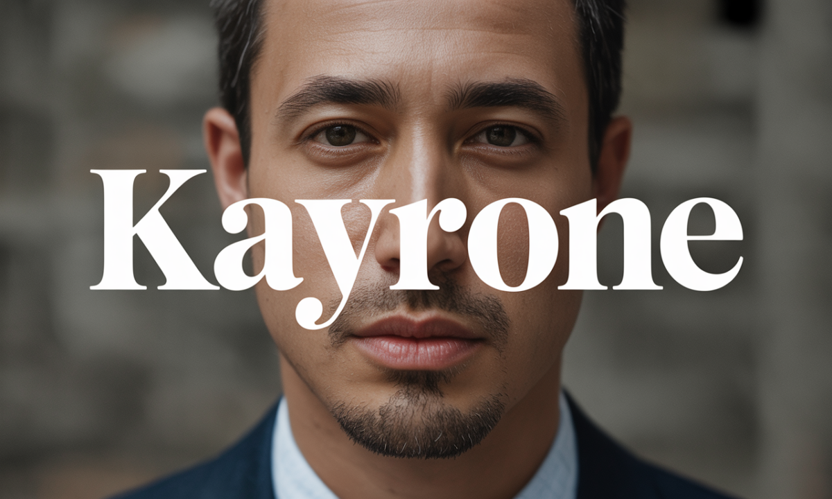 Illustration de Kayrone, Prénoms