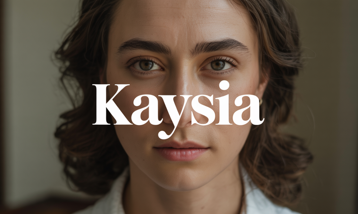 Illustration de Kaysia, Prénoms