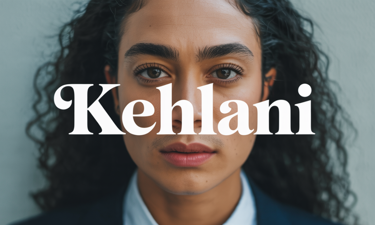 Illustration de Kehlani, Prénoms