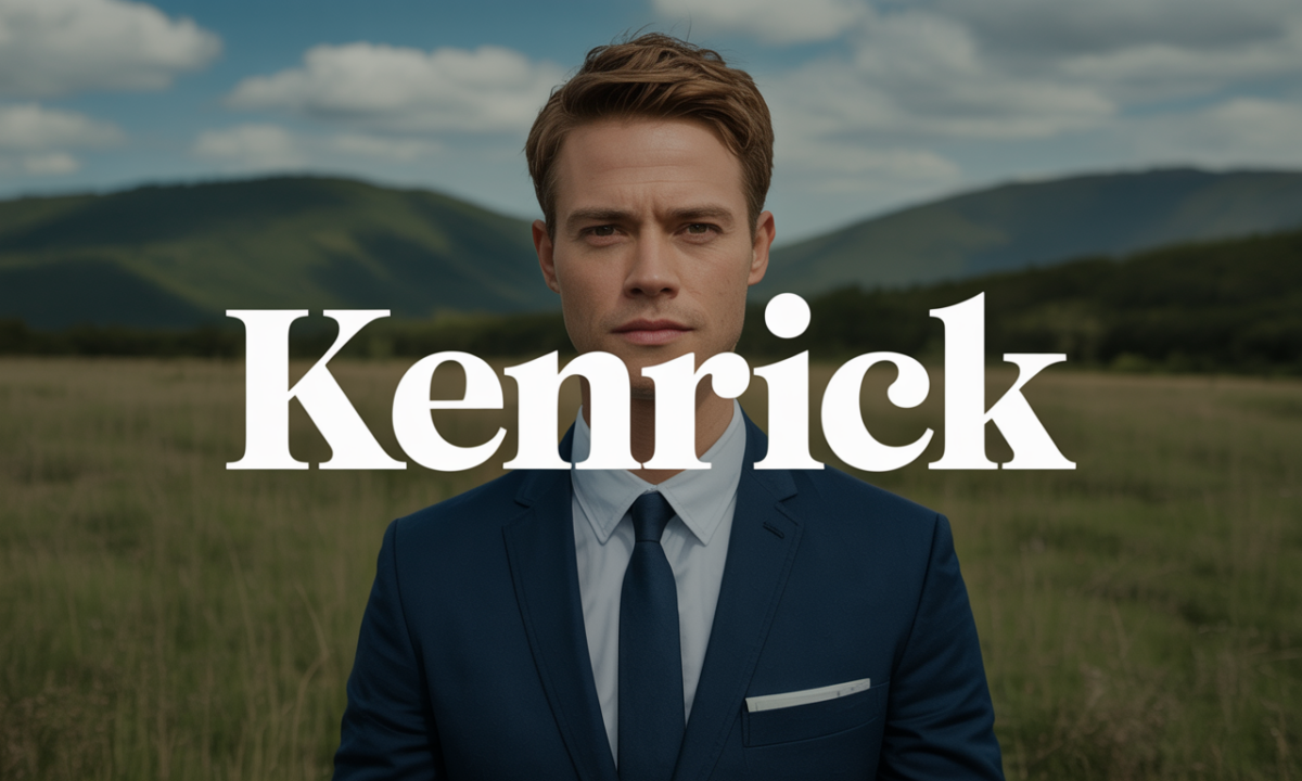 Illustration de Kenrick, Prénoms