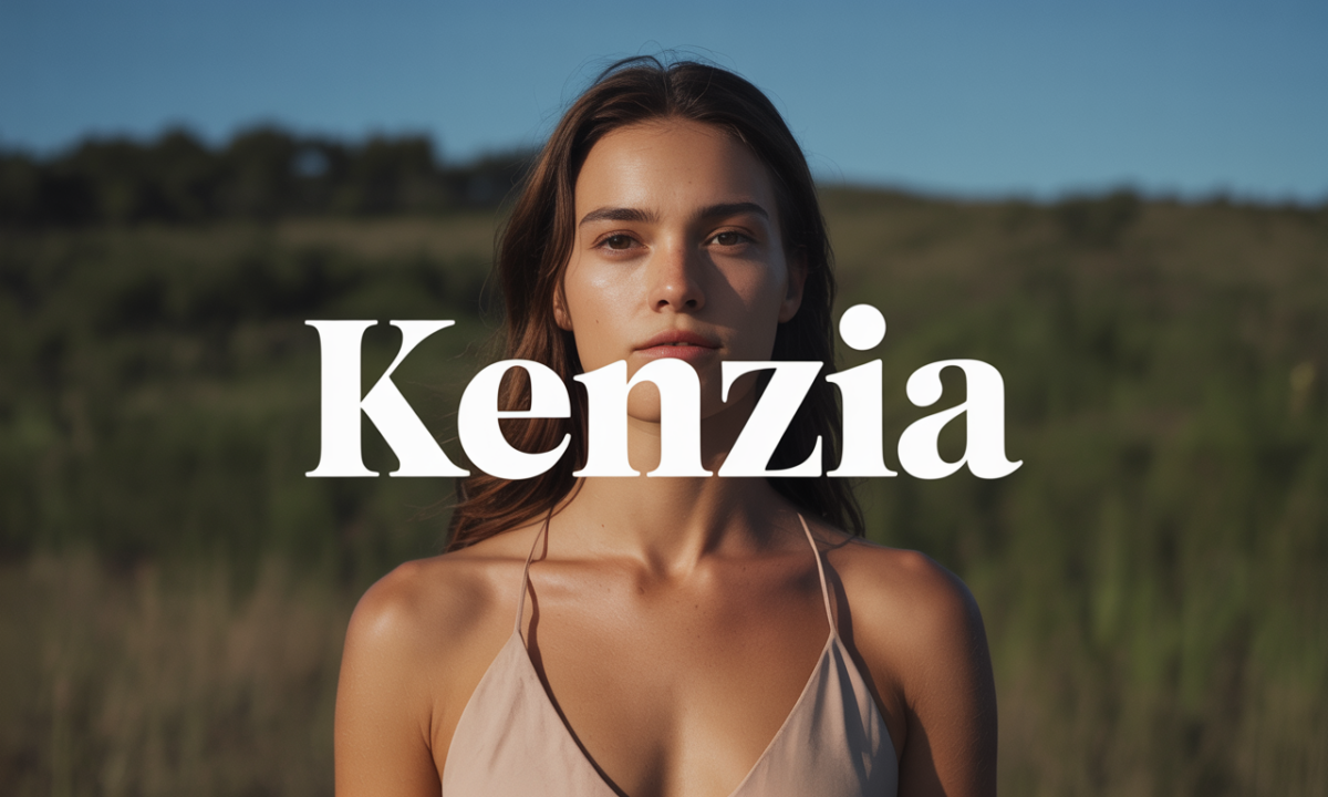 Illustration de Kenzia, Prénoms