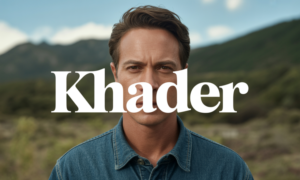 Illustration de Khader, Prénoms