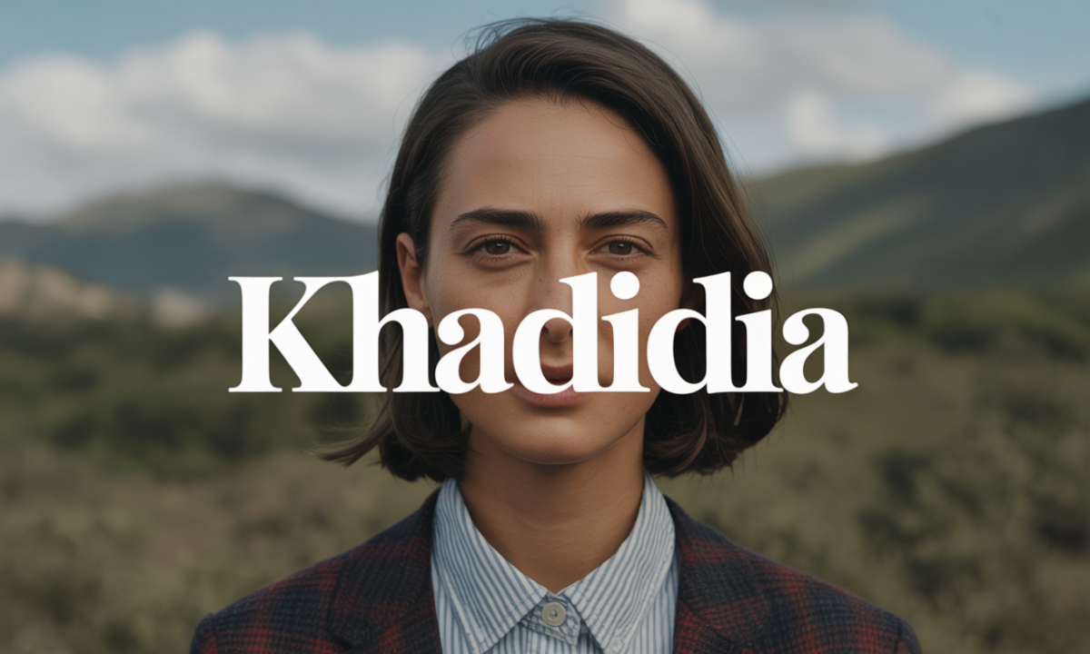 Illustration de Khadidia, Prénoms