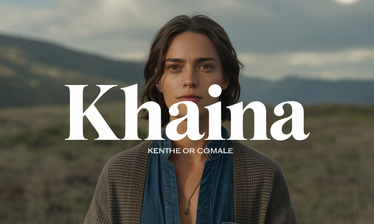 Illustration de Khaina, Prénoms