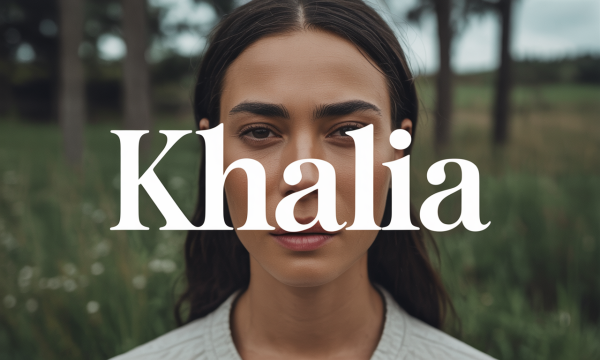 Illustration de Khalia, Prénoms