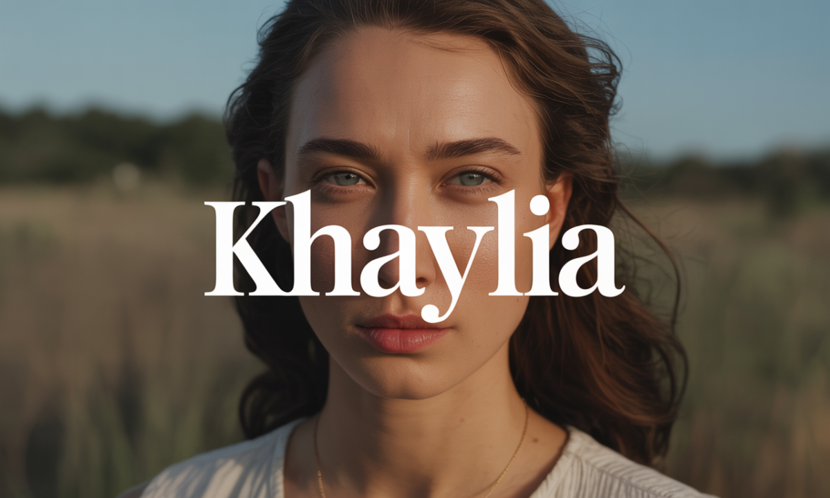 Illustration de Khaylia, Prénoms