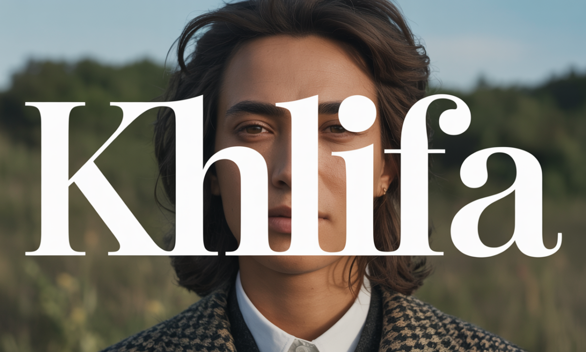 Illustration de Khlifa, Prénoms