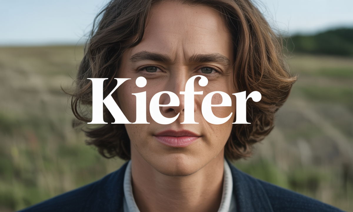 Illustration de Kiefer, Prénoms