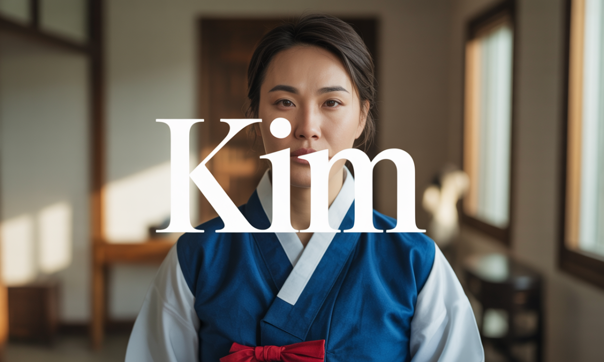 Illustration de Kim, Noms de famille