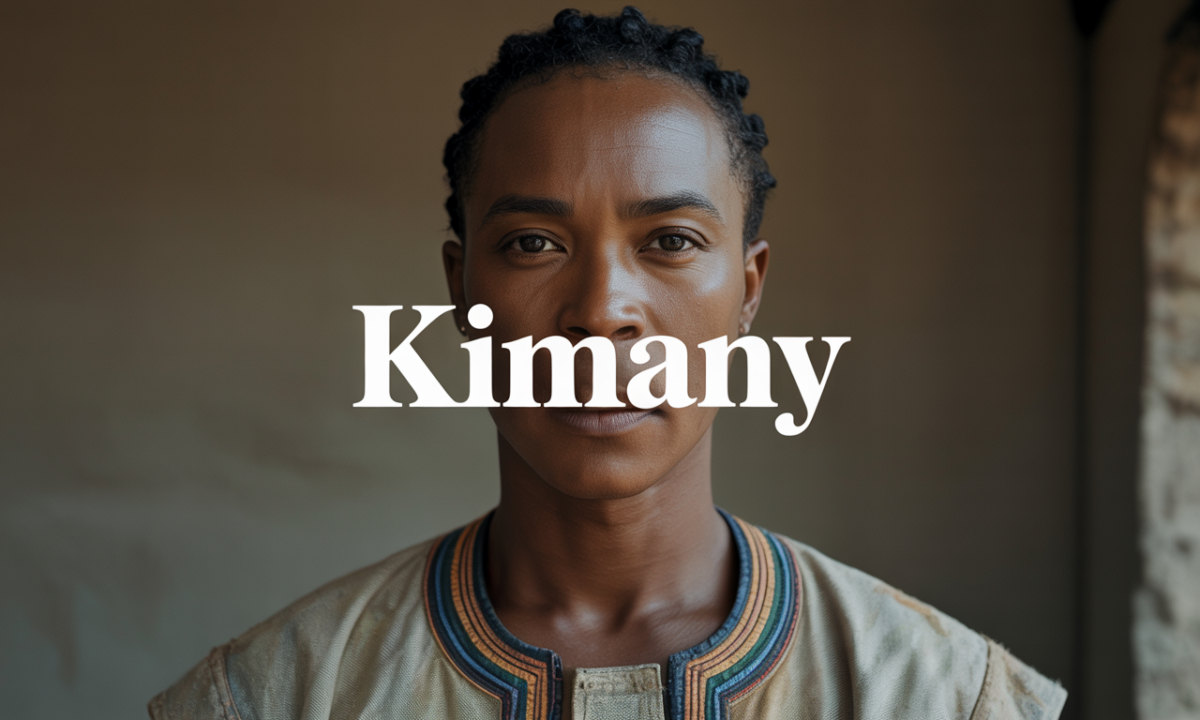 Illustration de Kimany, Prénoms