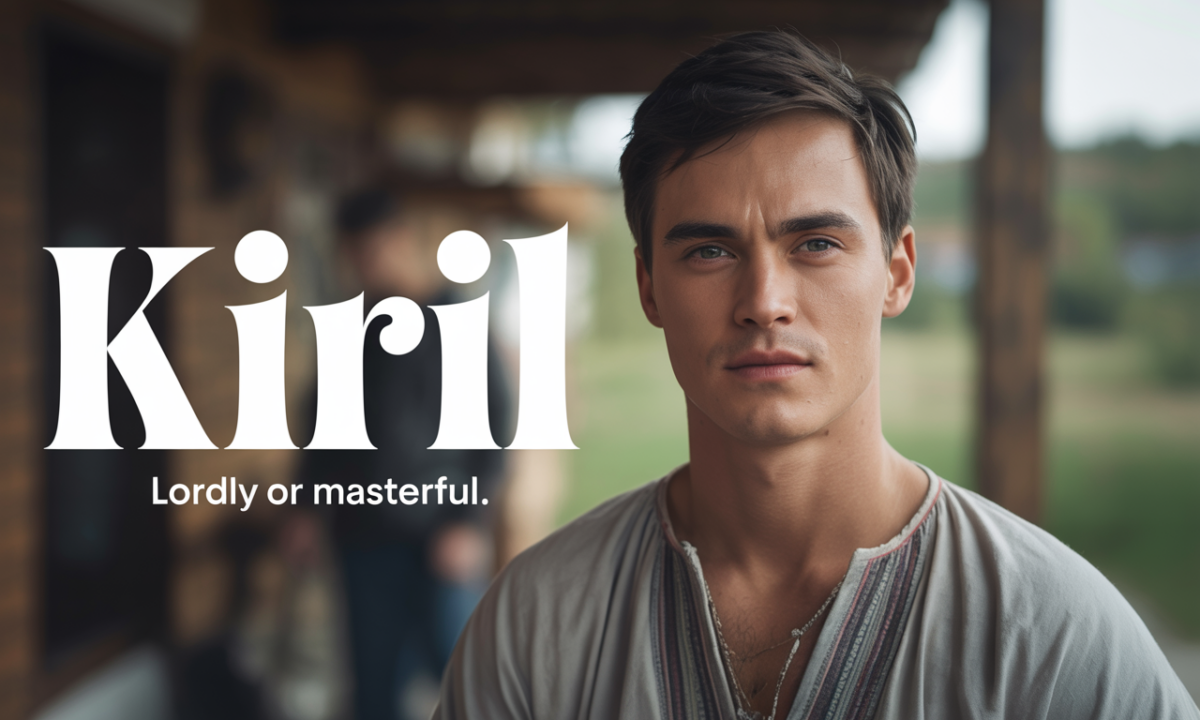 Illustration de Kiril, Prénoms