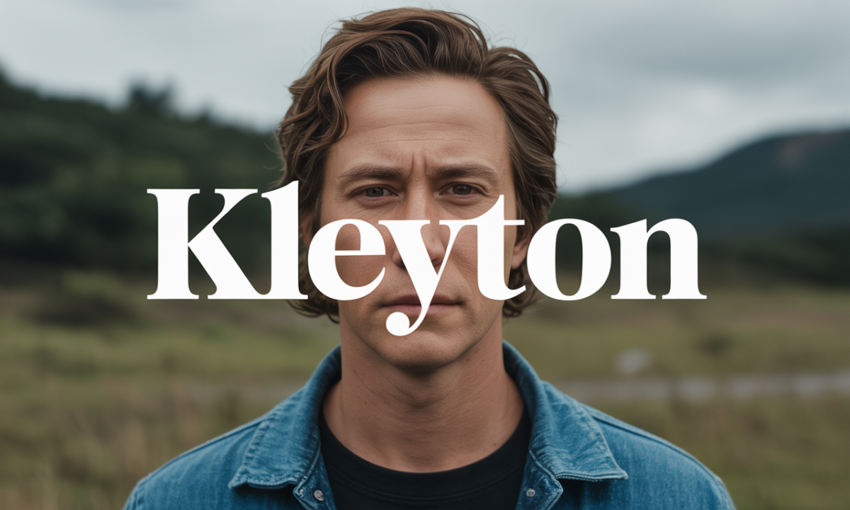 Illustration de Kleyton, Prénoms