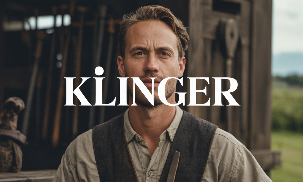 Illustration de Klinger, Noms de famille