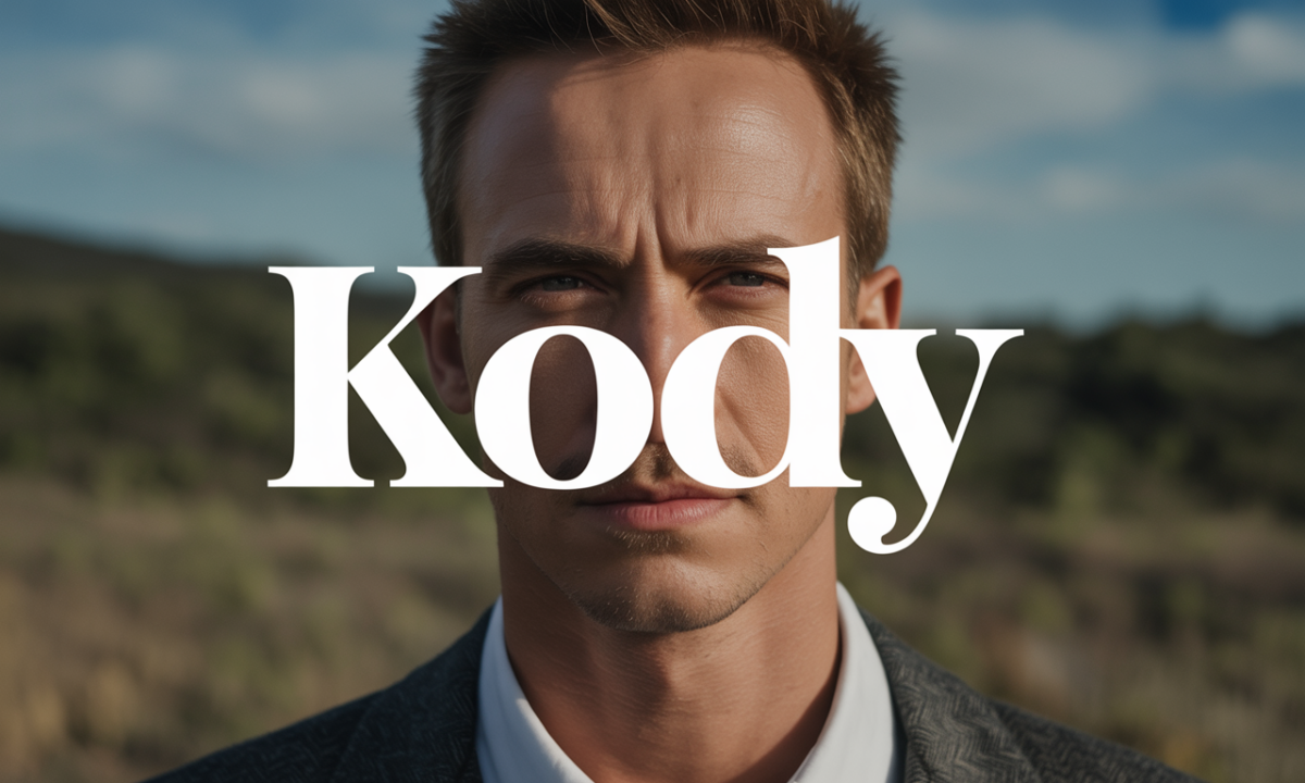 Illustration de Kody, Prénoms