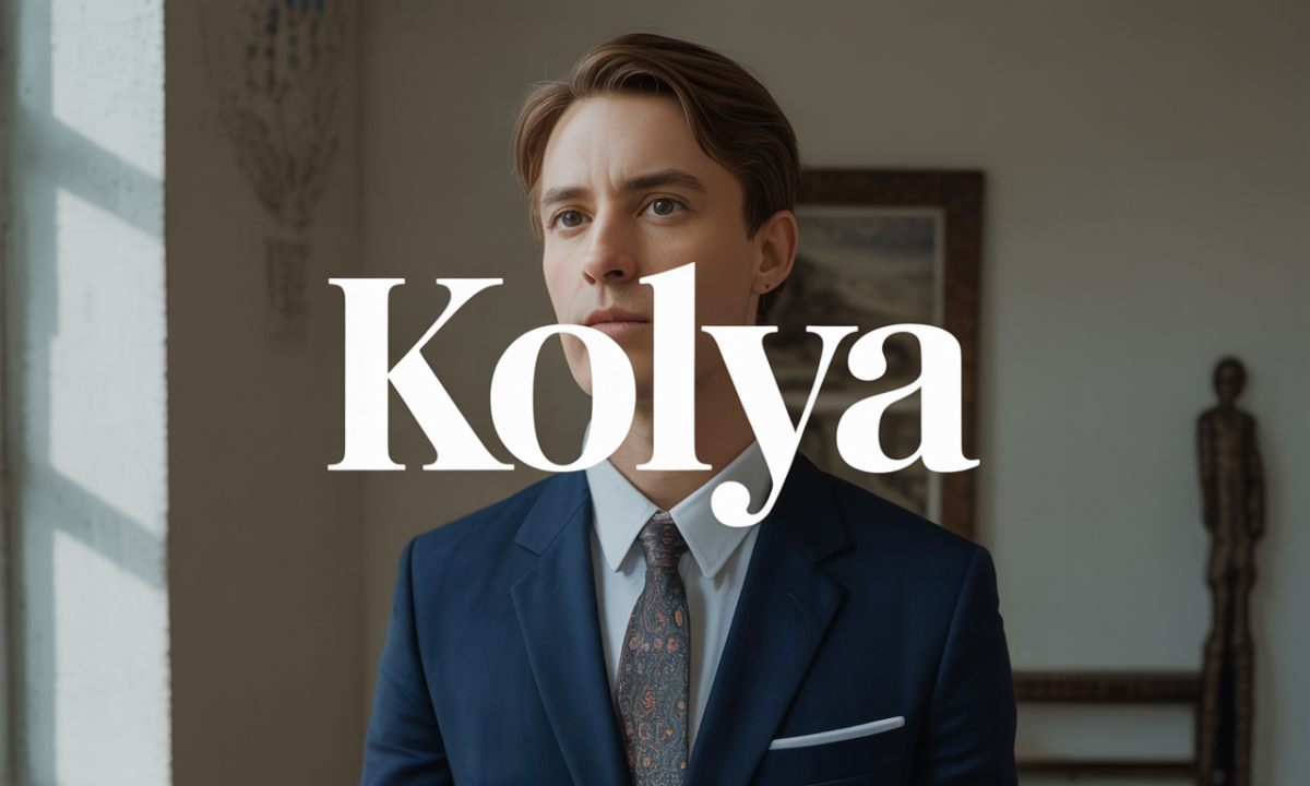 Illustration de Kolya, Prénoms