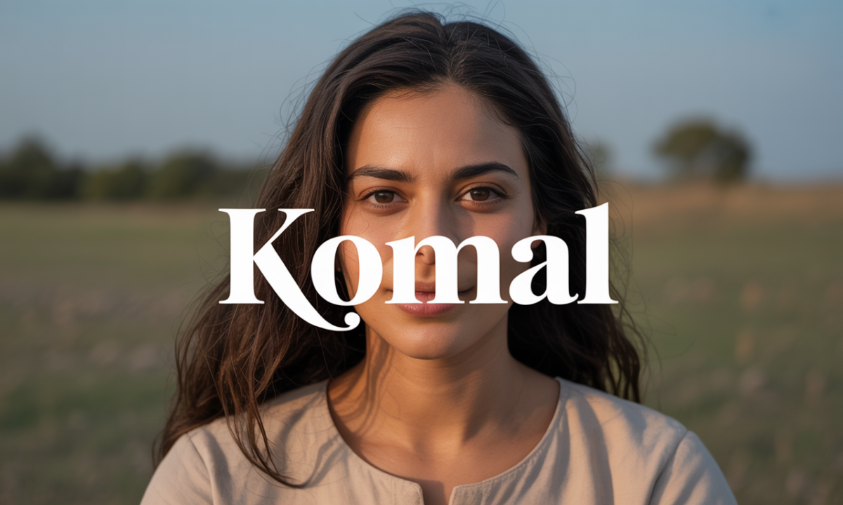 Illustration de Komal, Prénoms