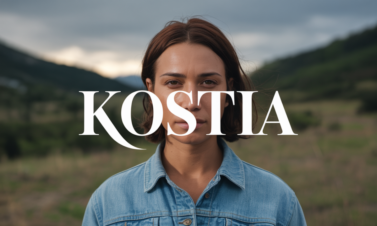 Illustration de Kostia, Prénoms