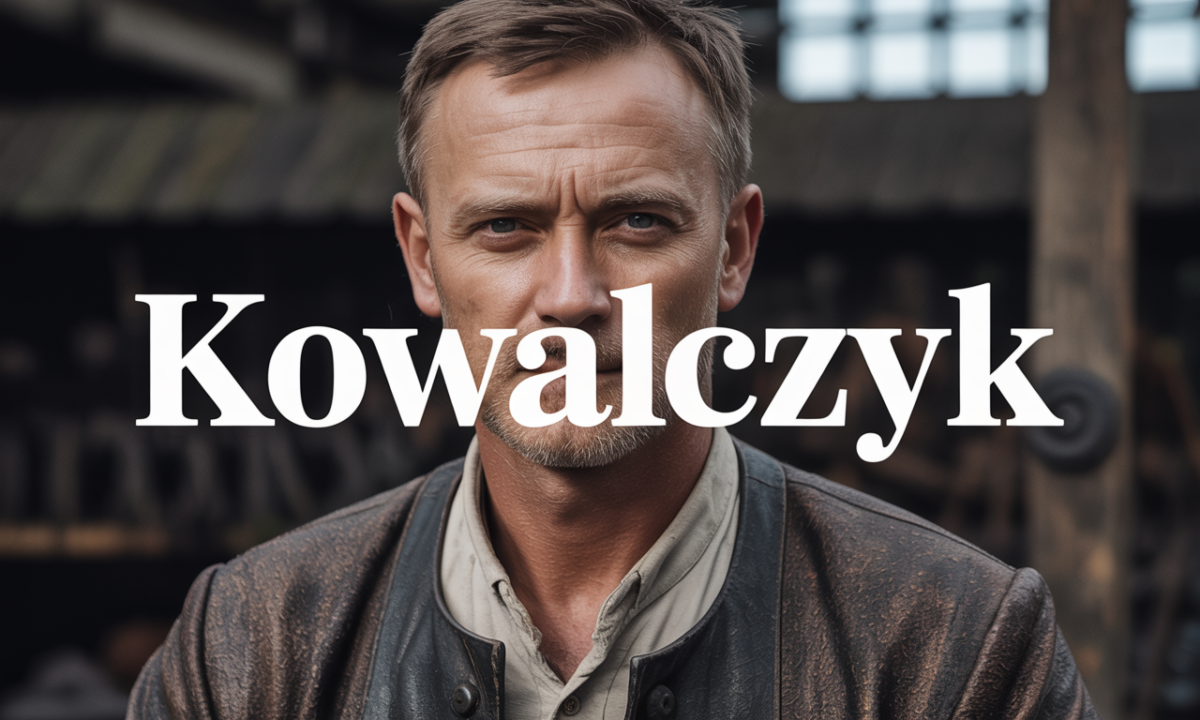 Illustration de Kowalczyk, Noms de famille