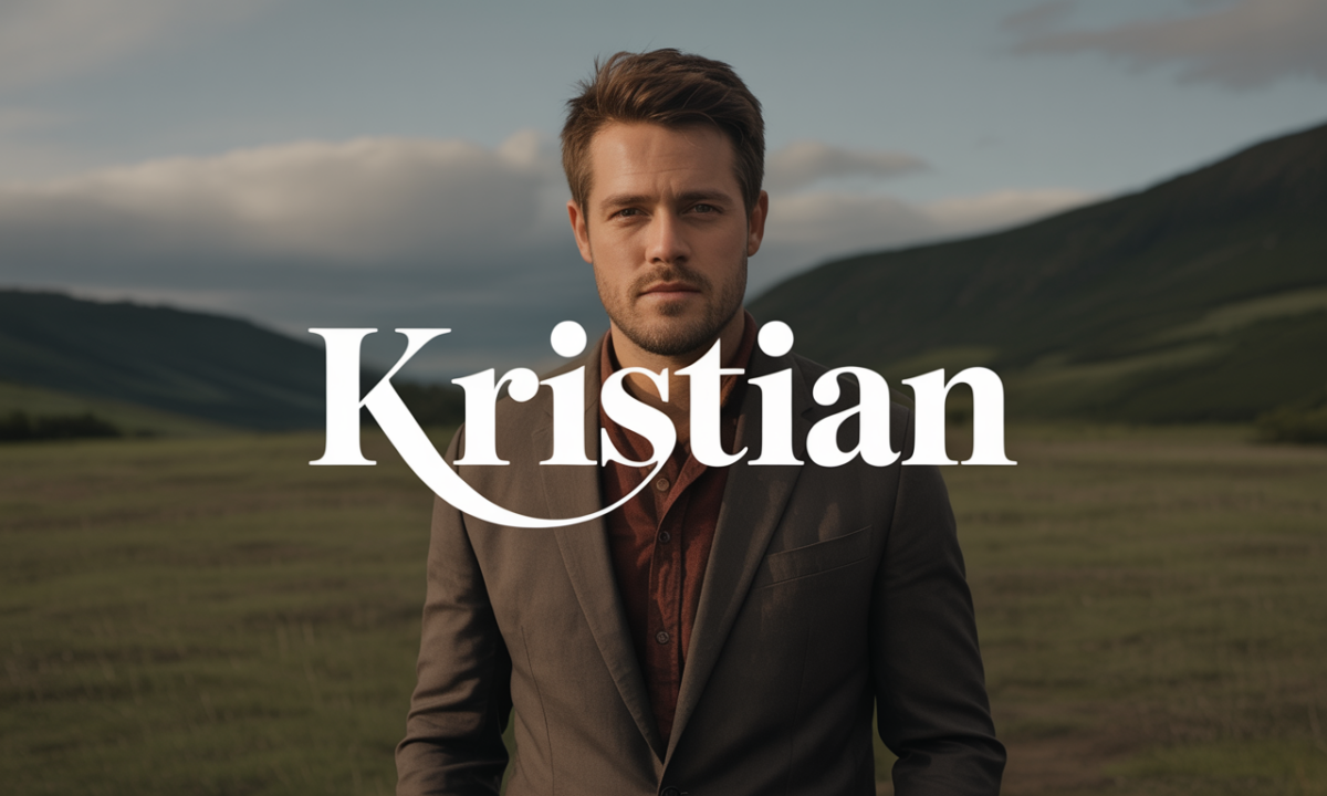 Illustration de Kristian, Prénoms