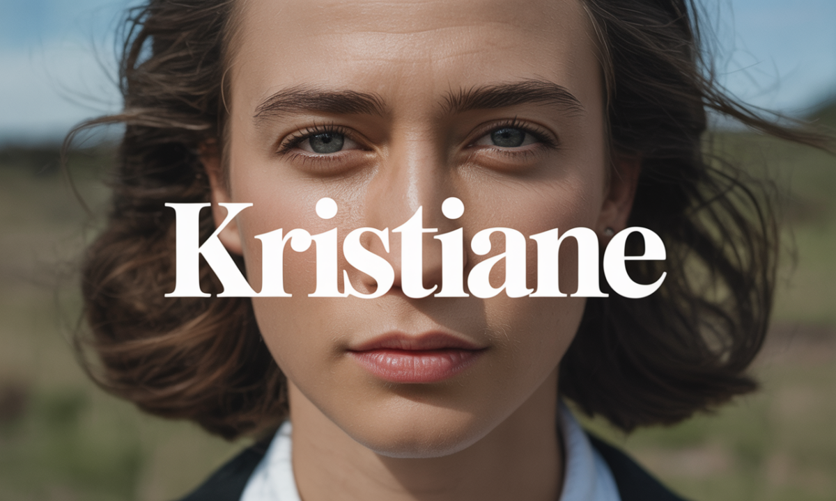 Illustration de Kristiane, Prénoms