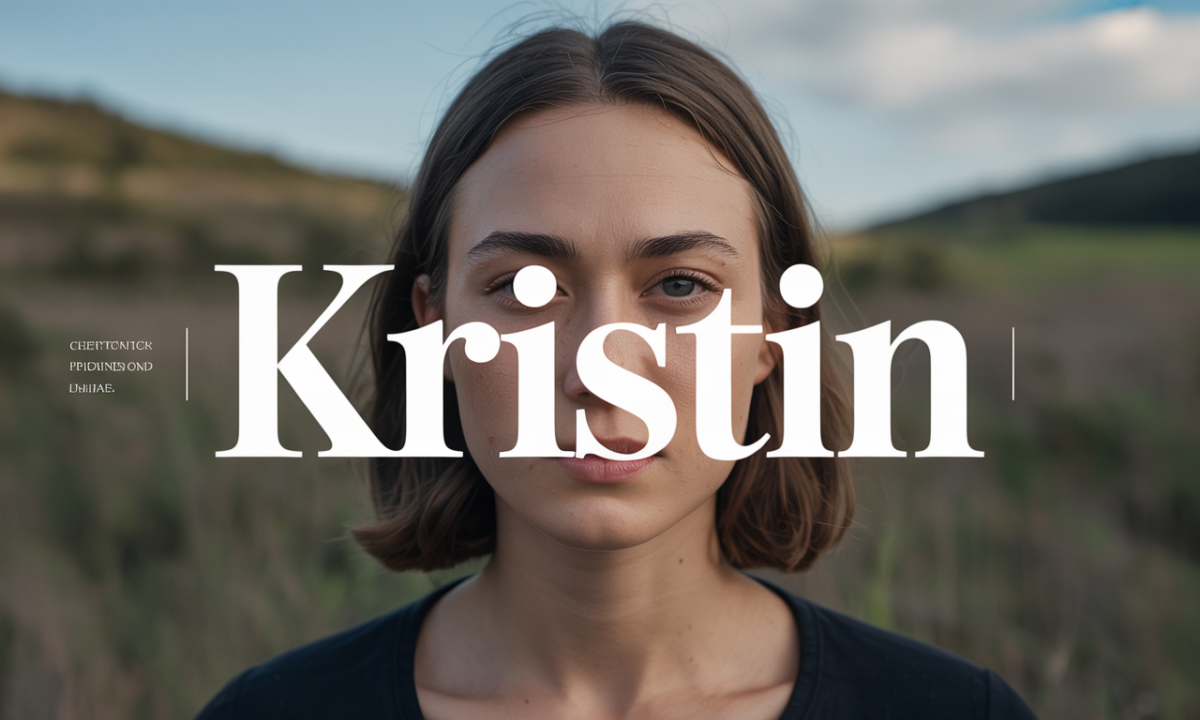 Illustration de Kristin, Prénoms