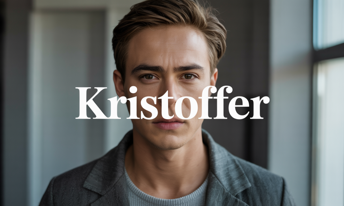 Illustration de Kristoffer, Prénoms