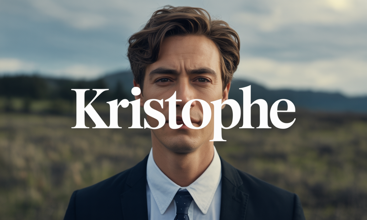 Illustration de Kristophe, Prénoms