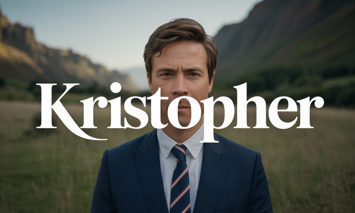 Illustration de Kristopher, Prénoms