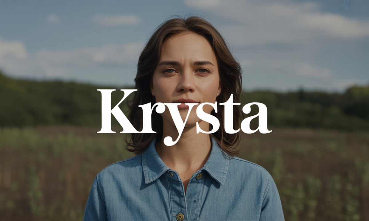 Illustration de Krysta, Prénoms