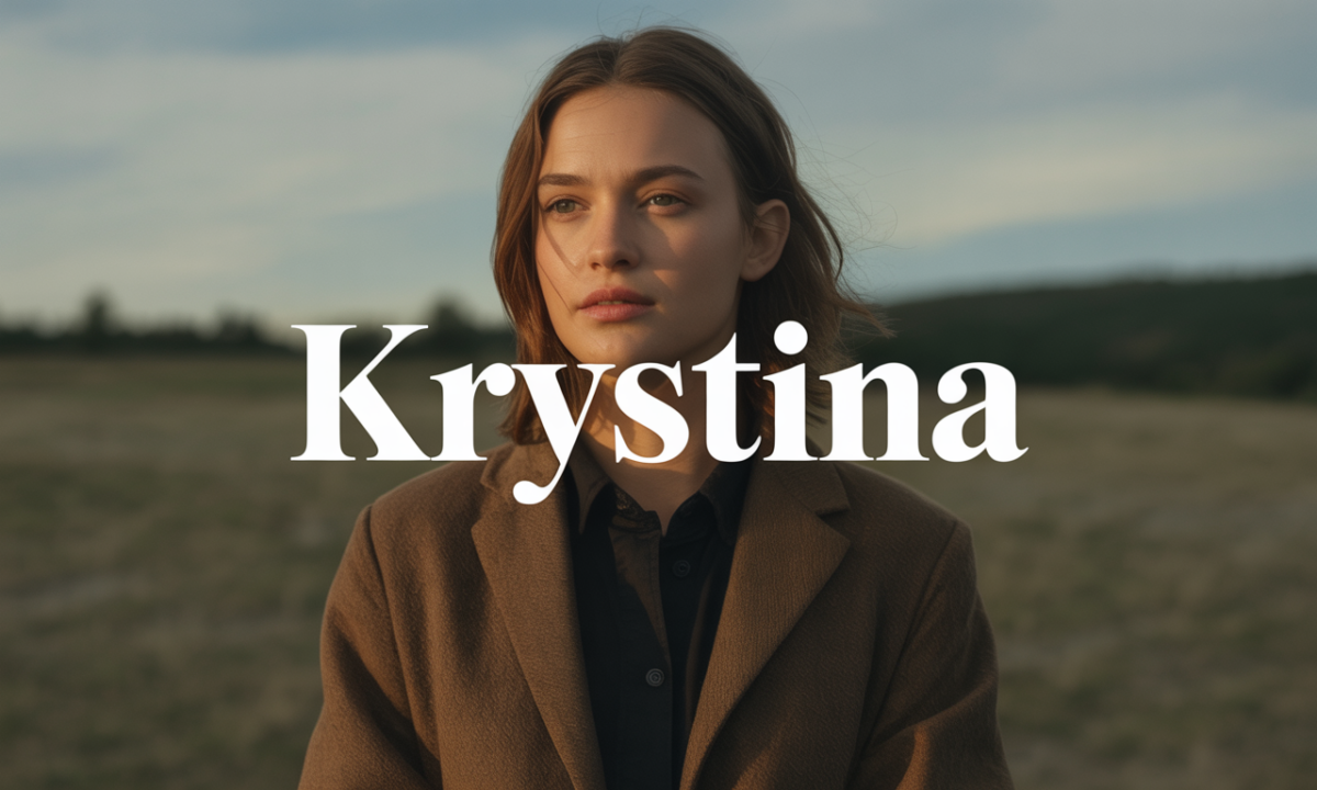 Illustration de Krystina, Prénoms