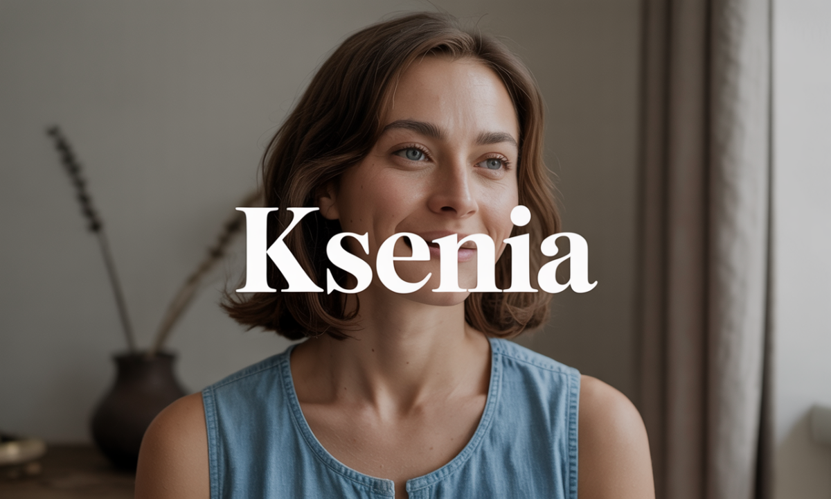 Illustration de Ksenia, Prénoms