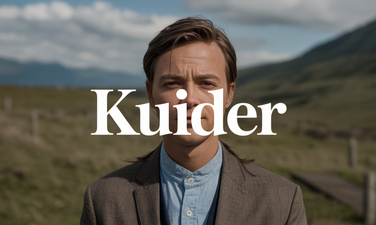 Illustration de Kuider, Prénoms