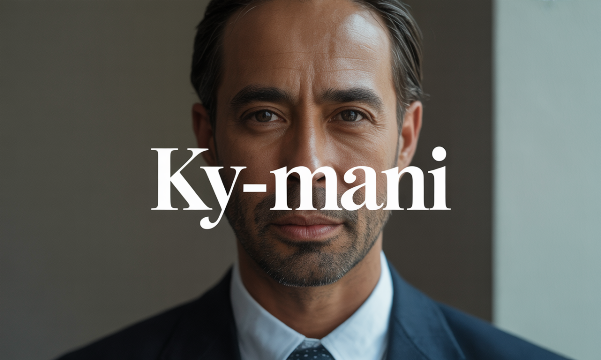Illustration de Ky-mani, Prénoms