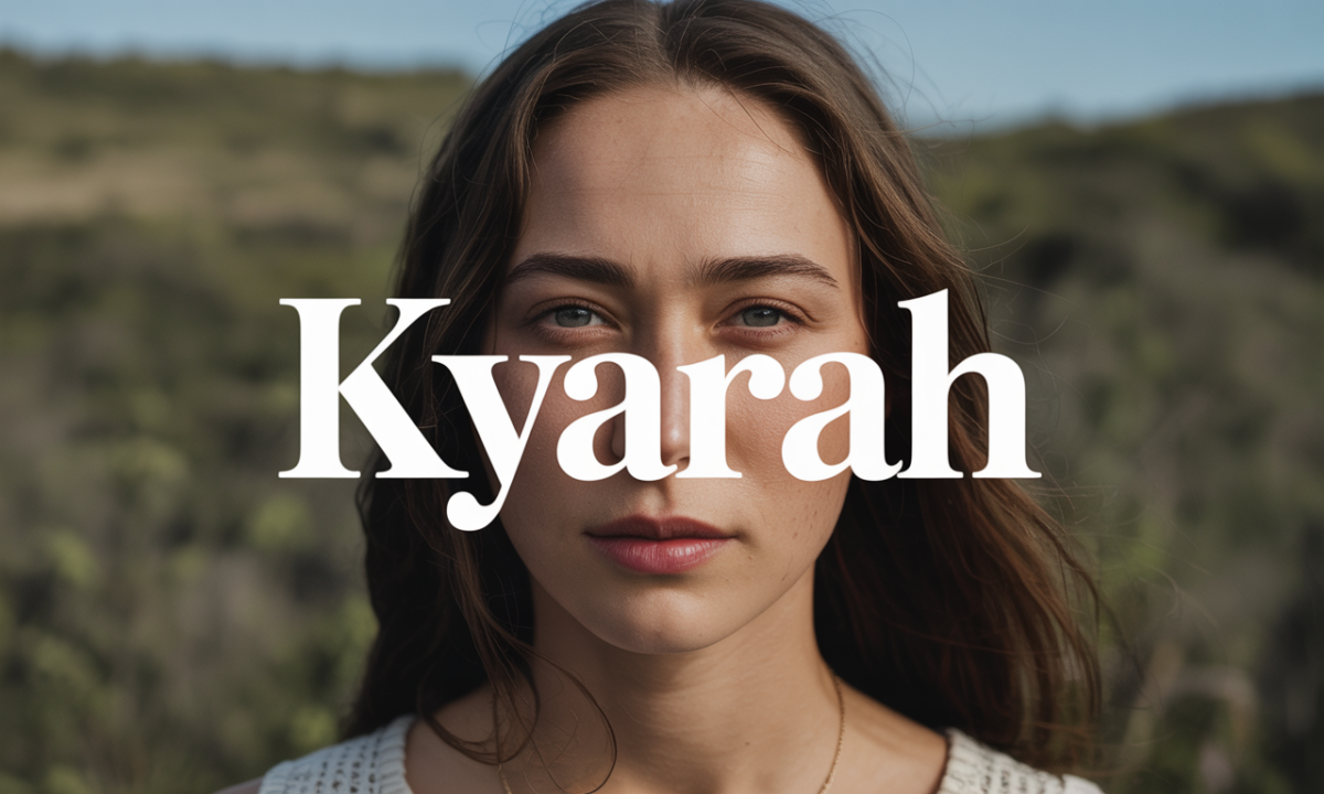 Illustration de Kyarah, Prénoms