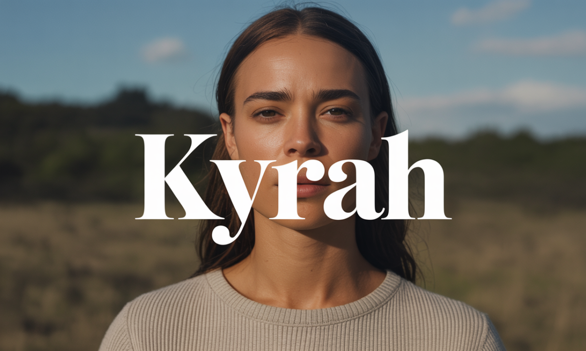 Illustration de Kyrah, Prénoms