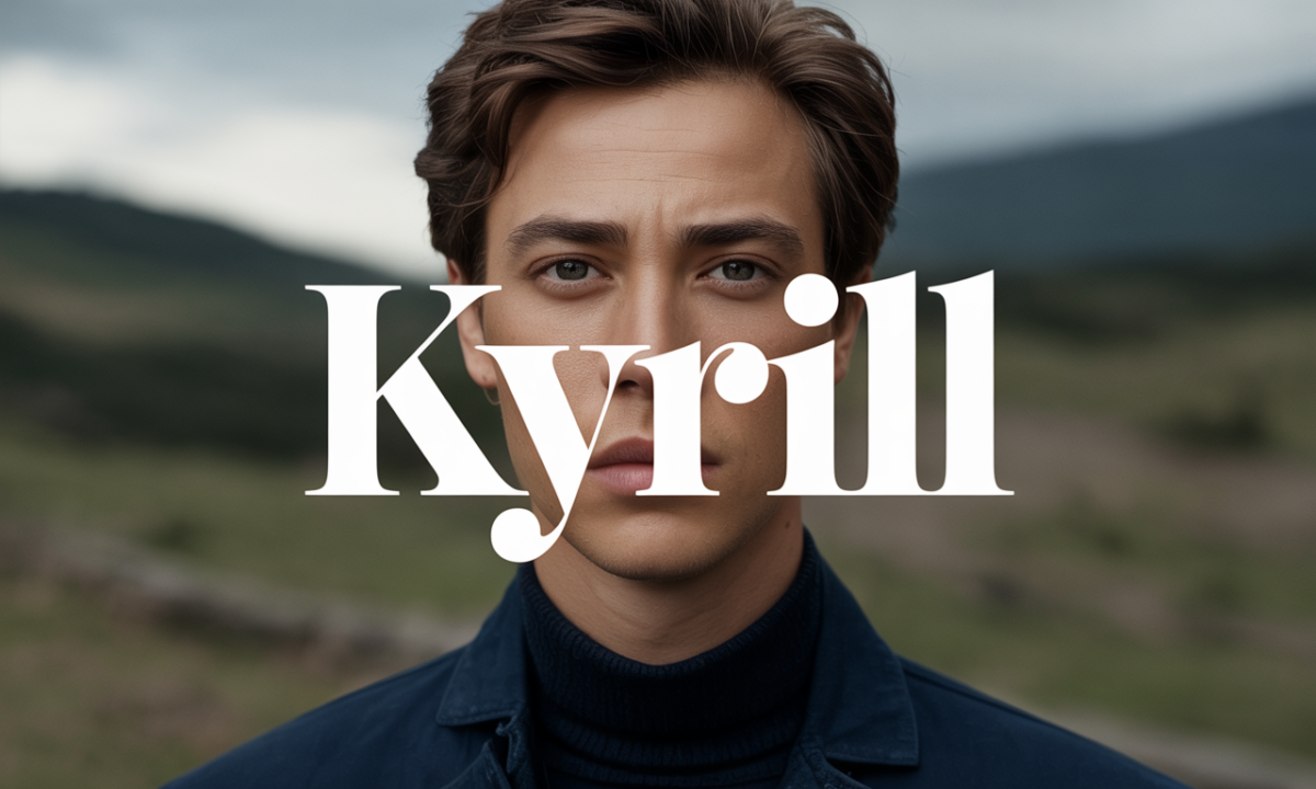 Illustration de Kyrill, Prénoms