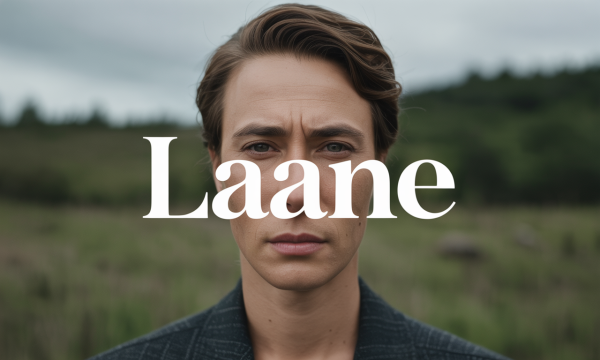 Illustration de Laane, Prénoms