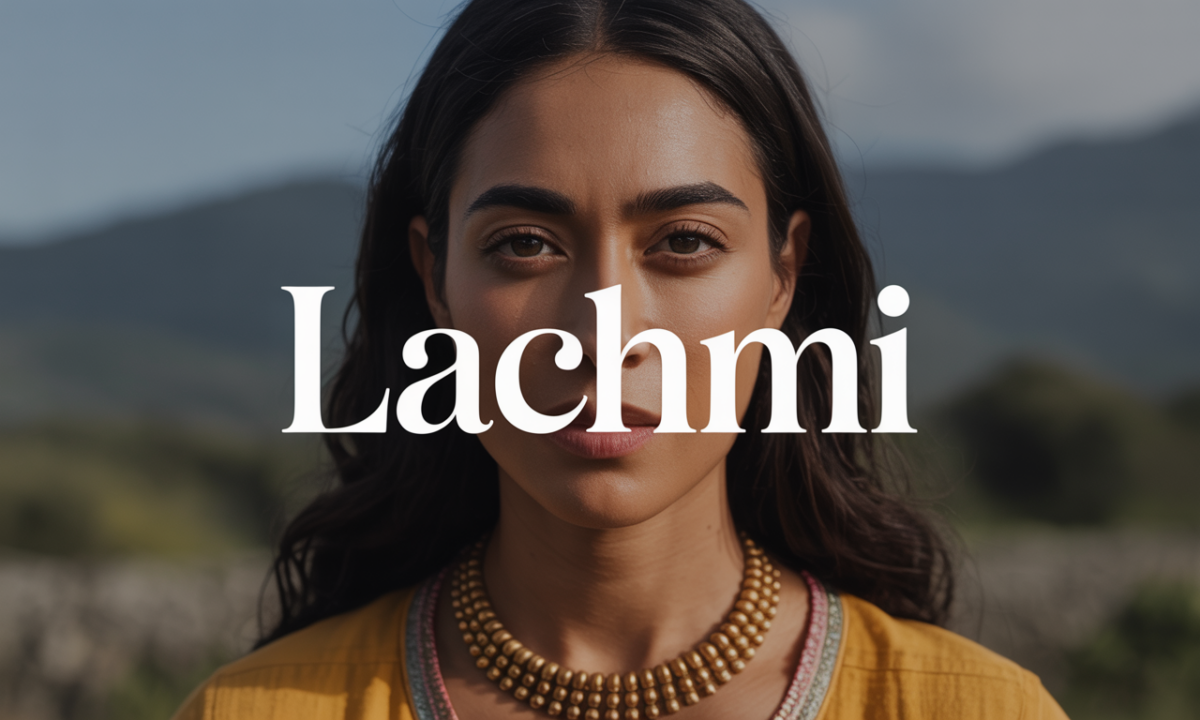 Illustration de Lachmi, Prénoms