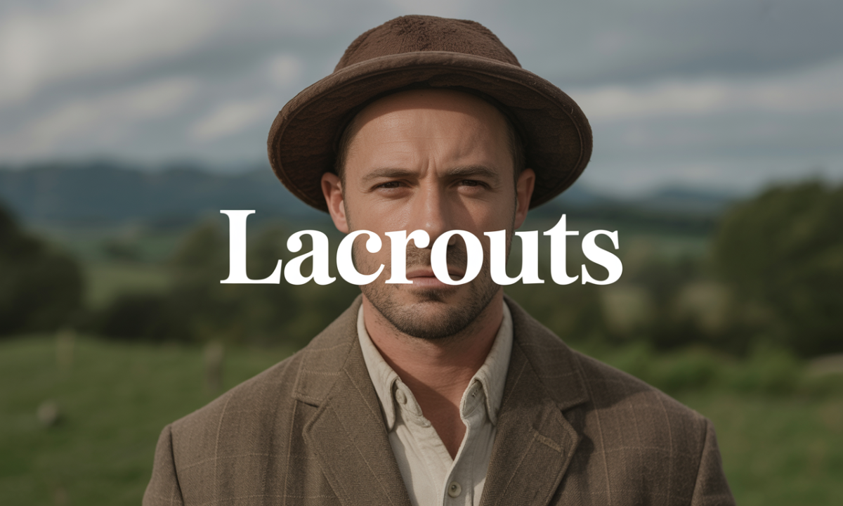 Illustration de Lacrouts, Noms de famille