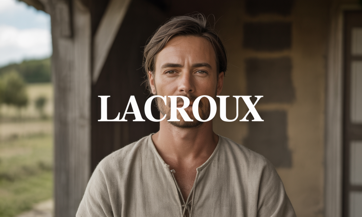 Illustration de Lacroux, Noms de famille