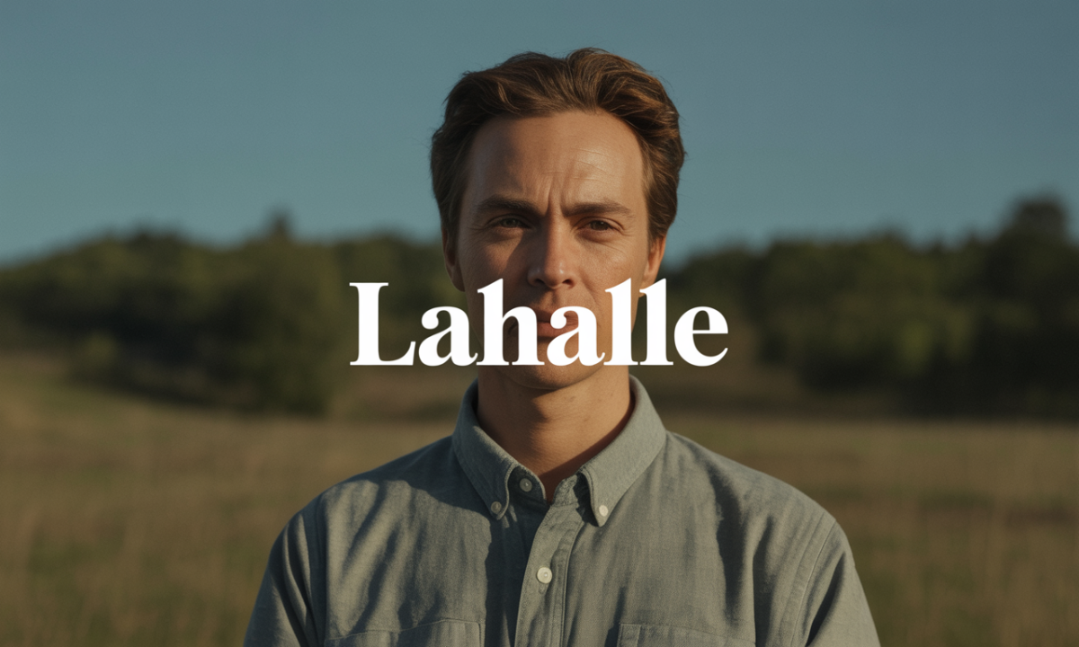 Illustration de Lahalle, Noms de famille