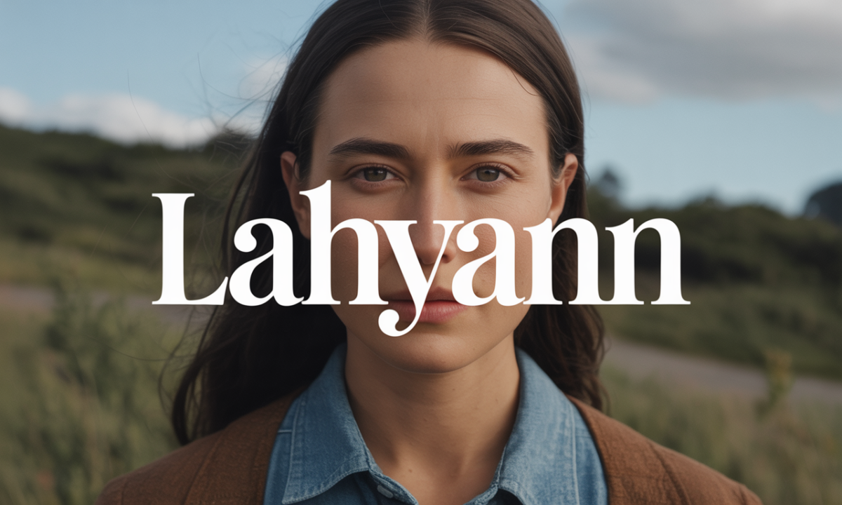 Illustration de Lahyann, Prénoms