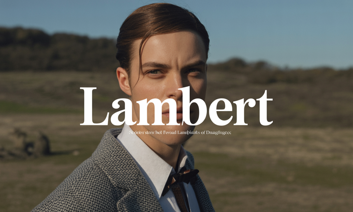 Illustration de Lambert, Prénoms