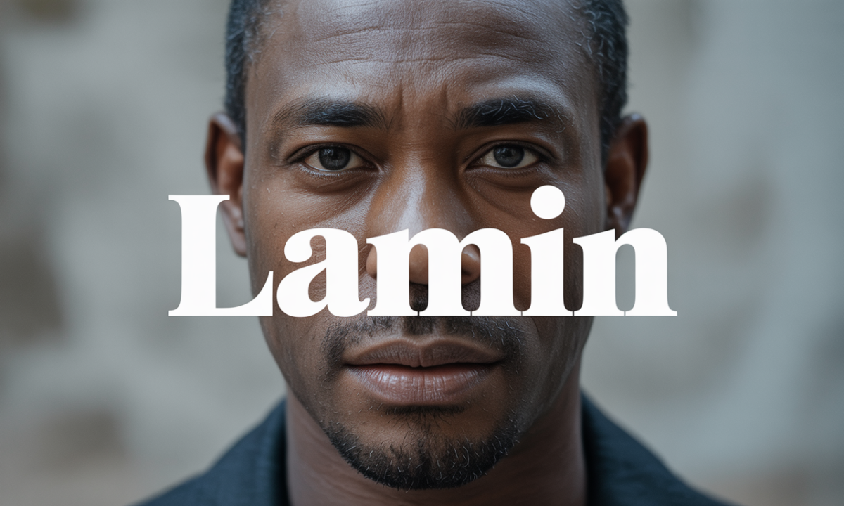 Illustration de Lamin, Prénoms