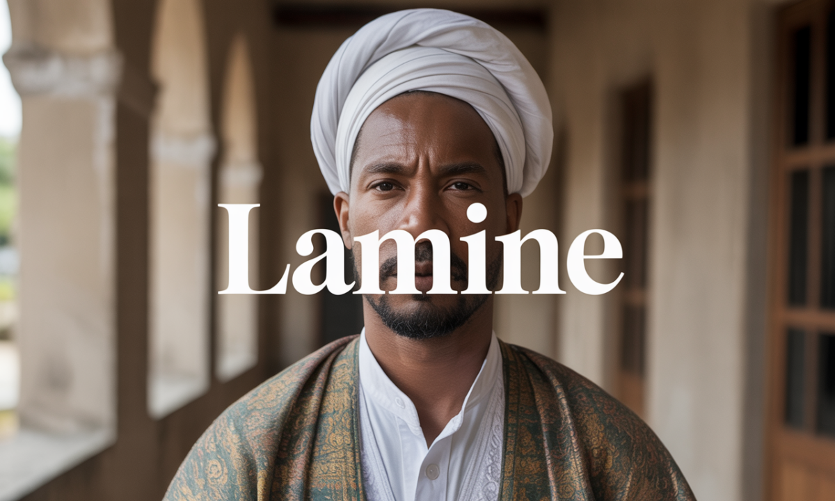 Illustration de Lamine, Noms de famille