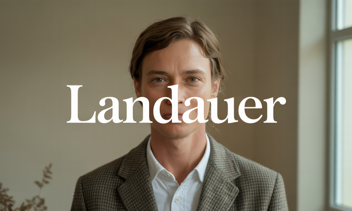 Illustration de Landauer, Noms de famille