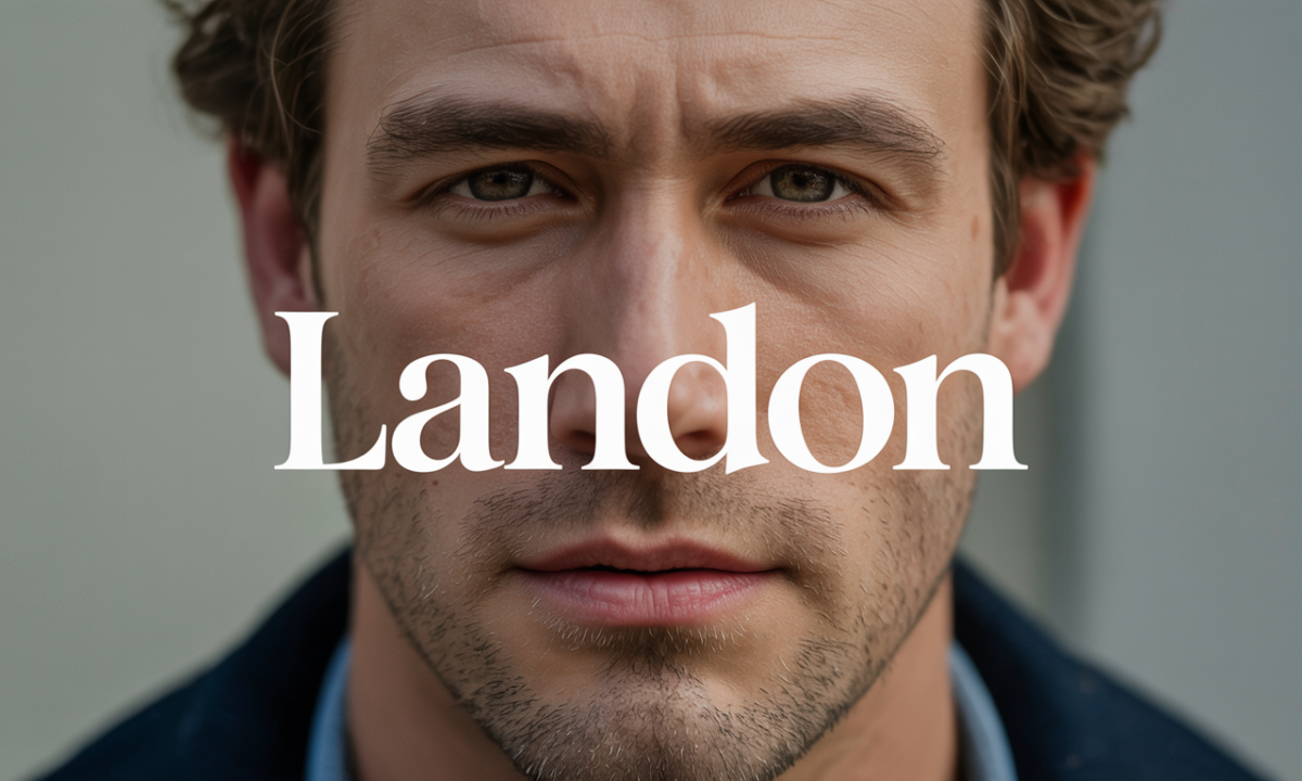 Illustration de Landon, Prénoms