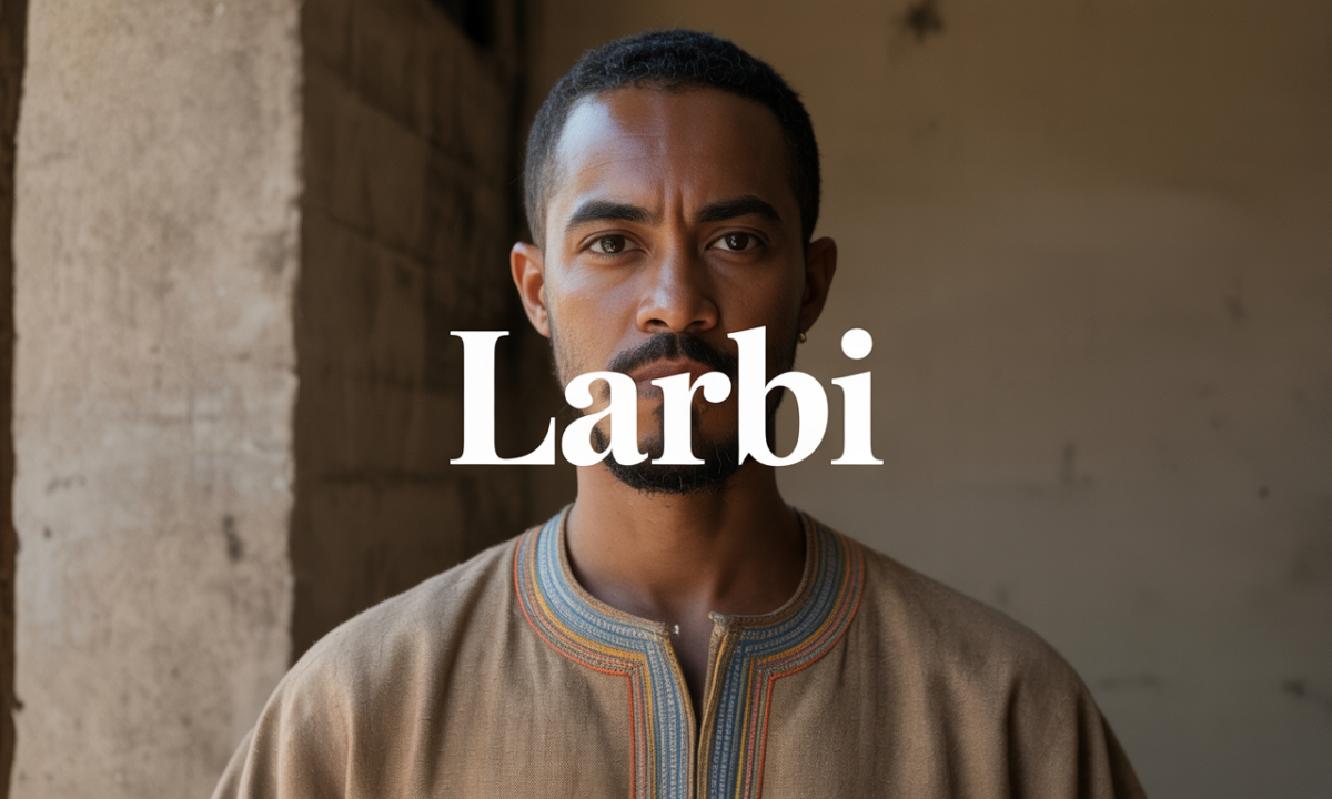 Illustration de Larbi, Noms de famille