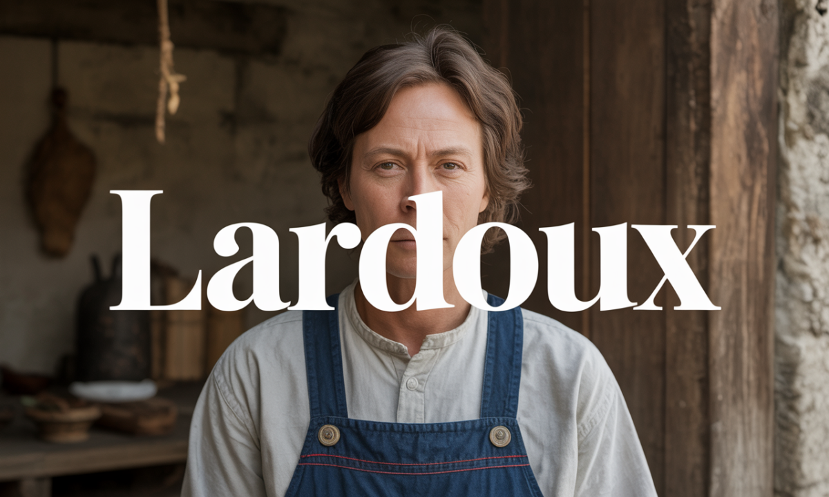 Illustration de Lardoux, Noms de famille